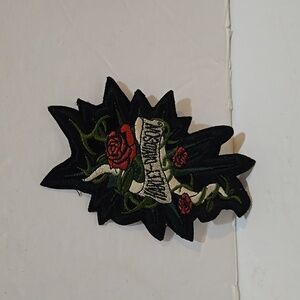 RARE VINTAGE HARLEY DAVIDSON EMBLEM ROSE TATTOO PATCH